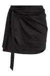 ISABEL MARANT BERENICE COTTON WRAP SKIRT