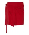 Isabel Marant Berenice Mini Skirt In Red