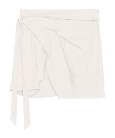 Isabel Marant Berenice Mini Skirt In White