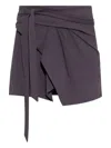 Isabel Marant Berenice Wrap-effect Mini Skirt