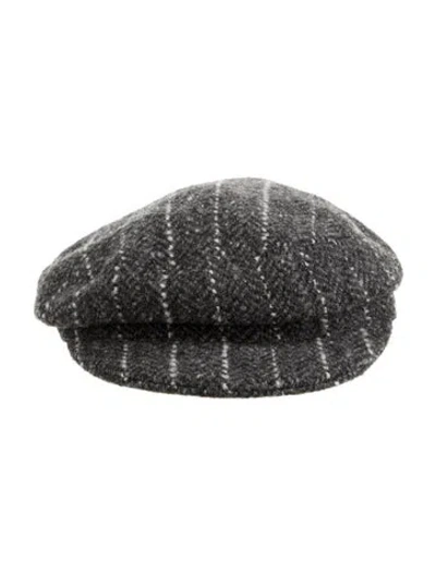 Pre-owned Isabel Marant Beret Hat In Grey