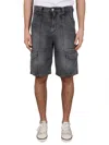Isabel Marant Timy Bermuda Shorts Multiple Pockets