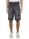 Isabel Marant Timy Bermuda Shorts Multiple Pockets