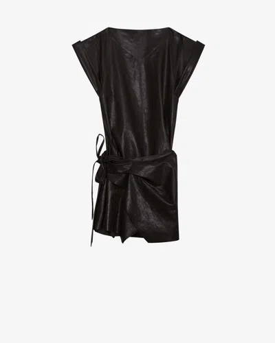 Isabel Marant Bernadette Dress In Black