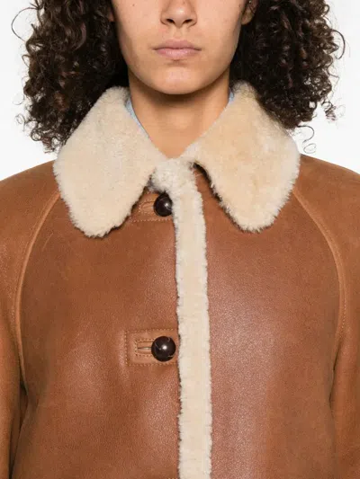 Isabel Marant Berthie Manteau In Brown