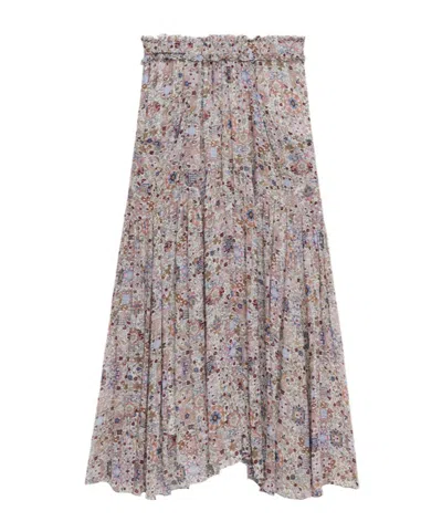 Isabel Marant Besma Skirt In Brown