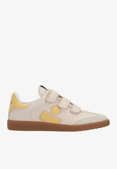 Isabel Marant Beth Leather Low-top Sneakers In Multi