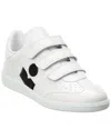 Isabel Marant Logo-patch Touch-strap Sneakers In White