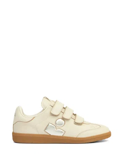 Isabel Marant Beth Logo-detail Sneakers In Neutral