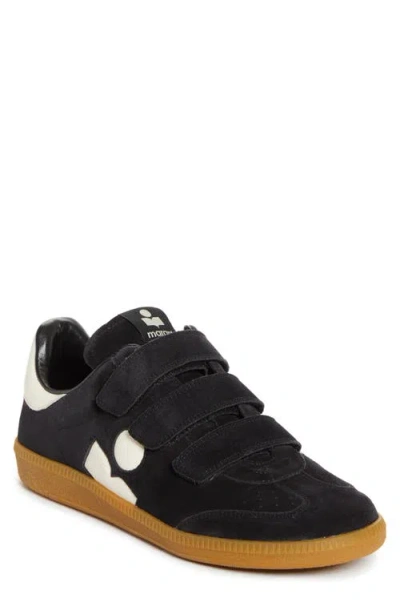 Isabel Marant Beth Low Top Sneaker In Faded Black/chalk