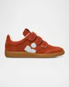 Isabel Marant Beth Calfskin Suede Low-top Sneakers
