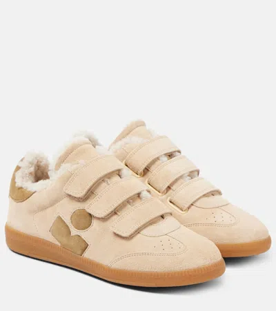 Isabel Marant Beth Suede Sneakers In Brown