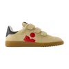 Isabel Marant Beth Sneakers Low-top Rubber Sole In Gold