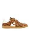 Isabel Marant Beth Leopard-print Suede Sneakers