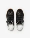 Isabel Marant Beth Leather Sneakers In Black