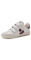 Isabel Marant Beth Gb Three-strap Calfskin Sneakers