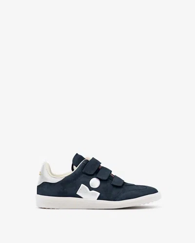 Isabel Marant Beth Sneakers In Faded Black-ecru