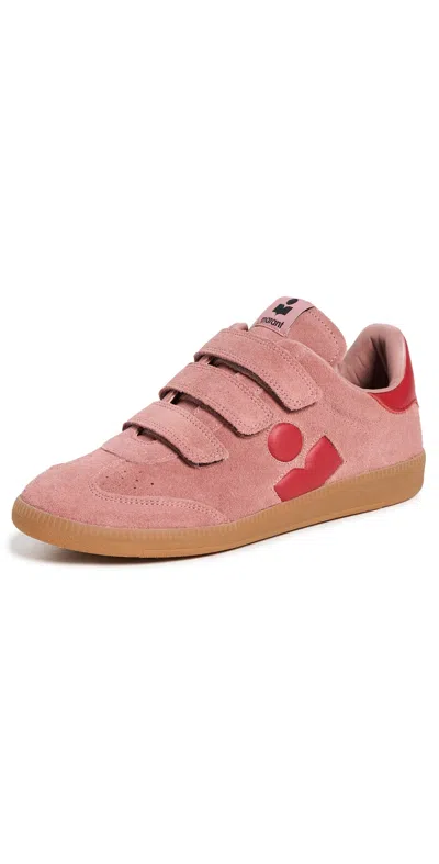 Isabel Marant Beth Sneakers Faded Pink/red