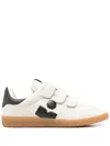 Isabel Marant Suede Sneakers With Branded Heel Counter In Grey