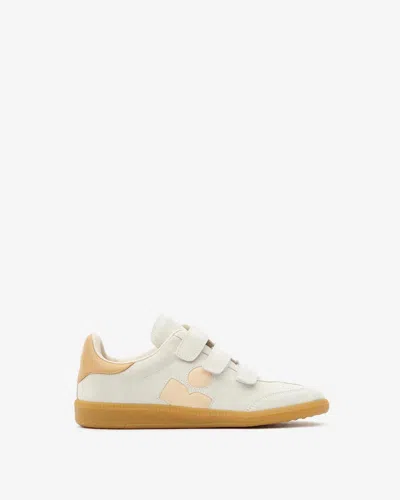Isabel Marant Beth Sneaker In Cream Beige