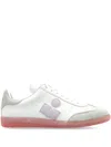 Isabel Marant Lace-up Low-top Sneakers In White