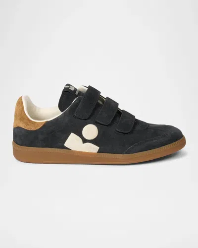 Isabel Marant Beth Suede Low-top Sneakers In Animal Print