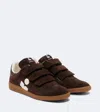 Isabel Marant Beth Sneakers Mit Klettverschluss In Brown