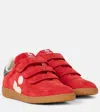 Isabel Marant Beth Suede Sneakers In Red