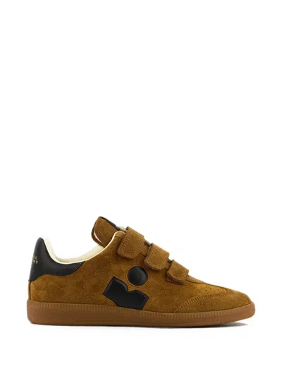 Isabel Marant Beth Trainers Mit Klettverschluss In Brown