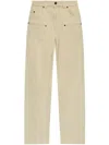 Isabel Marant Betiane Trousers In Nude