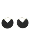 Isabel Marant Two-color Pendant Earrings In Green