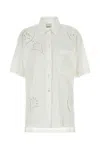 Isabel Marant Women White Modal Blend Bilya Shirt In White