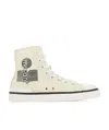 Isabel Marant Off-white Bankeen High Sneakers In Nude