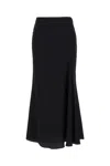 Isabel Marant Katae Flared Midi Skirt In Black