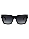 Isabel Marant Gradient Square Acetate Sunglasses In Black