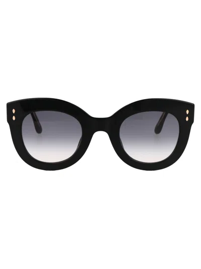 Isabel Marant Black Acetate Sunglasses