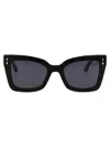 Isabel Marant Black Acetate Sunglasses In Black