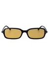 Isabel Marant 52mm Rectangular Sunglasses In Yellow