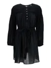 Shop Isabel Marant Black Adeliani Mini Dress