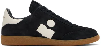 Isabel Marant Black & Off-white Bryce Sneakers In Fkck