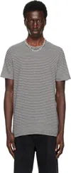 Isabel Marant Black & White Leon T-shirt In 23ec