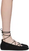 Isabel Marant Black Belna Ballerina Flats In 01bk Black