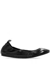 Isabel Marant Belna Calf Leather Ballet Flats In Black