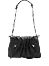 Isabel Marant Bolton Pouch Leather Shoulder Bags In Black