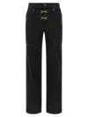 Isabel Marant Brinley Carabiner-fastening Jeans In Black