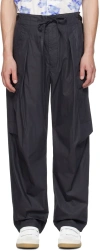 ISABEL MARANT BLACK CALEB CARGO PANTS