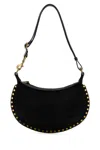 Isabel Marant Black Oskan Moon Shoulder Bag