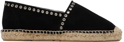 ISABEL MARANT BLACK CANAE ESPADRILLES