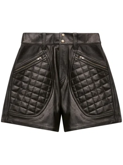 ISABEL MARANT BLACK CANDICE SHORTS
