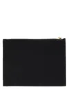 Isabel Marant Black Canvas Netia Pouch In Black